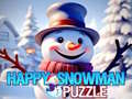 Игра Happy Snowman Puzzle