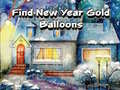 Игра Find New Year Gold Balloons