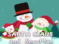 Игра Santa Claus and Snowman Jigsaw
