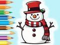 Ігра Coloring Book: Snowman Family