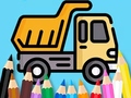 Игра Coloring Book: Dump-Truck