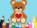 Игра Coloring Book: Toy Bear