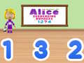 Игра World of Alice  Sequencing Numbers
