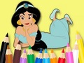 Игра Coloring Book: Princess Jasmine