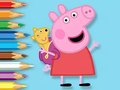 Ігра Coloring Book: Peppa With Toy Bear