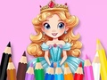 Игра Coloring Book: Flower Princess