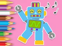 Игра Coloring Book: Robot Dancing