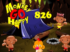 Игра Monkey Go Happy Stage 826