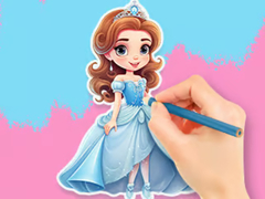 Игра Coloring Book: Chibi Princess