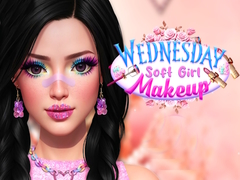 Игра Wednesday Soft Girl Makeup