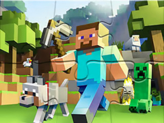 Игра Jigsaw Puzzle: Minecrafter