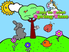 Игра Easy to Paint Spring Time