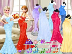 Игра Pregnant Princesses Fashion Dressing Room