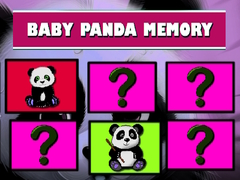 Игра Baby Panda Memory