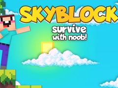Игра Skyblock Survive With Noob!