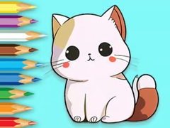 Игра Coloring Book: Cute Kitten