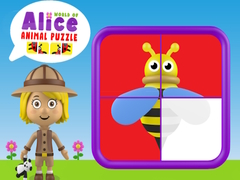 Игра World of Alice Animals Puzzle