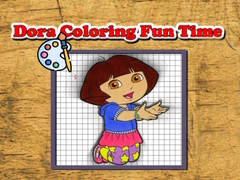 Игра Dora Coloring Fun Time