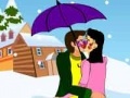 Игра Snow Fall Kissing