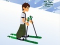 Игра Ben 10 Downhill Skiing