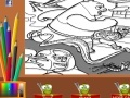 Игра Kung Fu Panda Coloring Game
