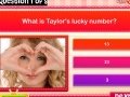 Игра Quiz - Do you know Taylor Swift?