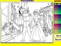 Игра Cinderella Online Coloring Game