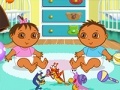 Игра Dora Playtime With The Twins