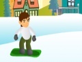 Игра Ben 10 Snowboard Jumping