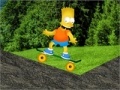 Игра Bart Simpsons Skateboard Game