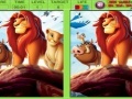 Игра Lion King Spot The Difference