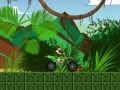 Игра Ben 10 in the jungle on a motorcycle