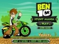 Игра Ben 10 dirt bike remix