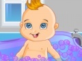 Игра Cute Baby Boy Bath