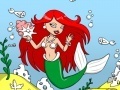Игра Mermaid Aquarium Coloring Game