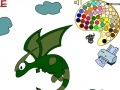 Игра Dragon Battle Coloring