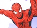 Игра Spiderman flying: coloring