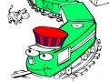 Ігра Train coloring book 2
