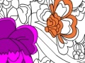 Игра Flowers coloring