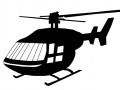 Игра Easy helicopter coloring