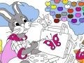 Игра Coloring rabbits