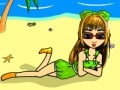 Игра Beach Girl Anime Dressup 