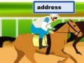 Игра Horse racing typing