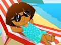 Игра Dora At Beach