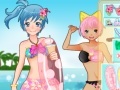 Игра Anime bikini dress up game