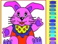 Игра Bunny coloring pages