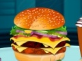 Игра Double Cheese Burger Decoration