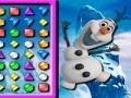 Игра Frozen Olaf Bejeweled