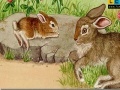 Игра Rabbits at the farm puzzle 