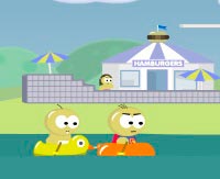 Игра бой на плотах Игра бой на плотах